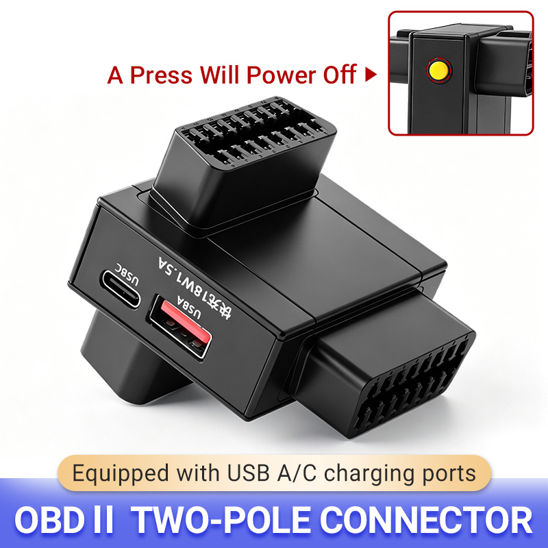 Usb C Cable - Adaptateur répartiteur OBD2 1 vers 2