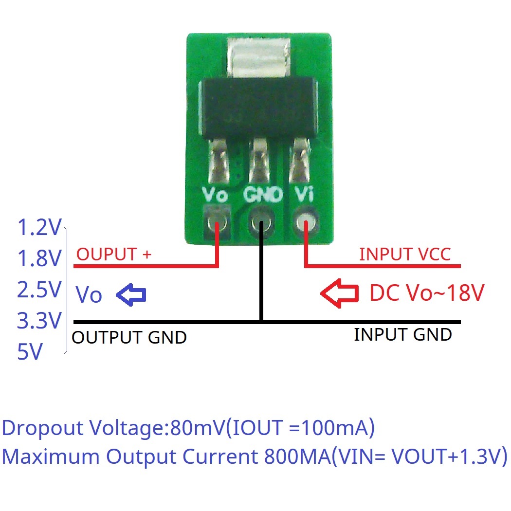 Esp32 Step Down Buck - Pour Arduiuo ESP32 Tiny Out 1A