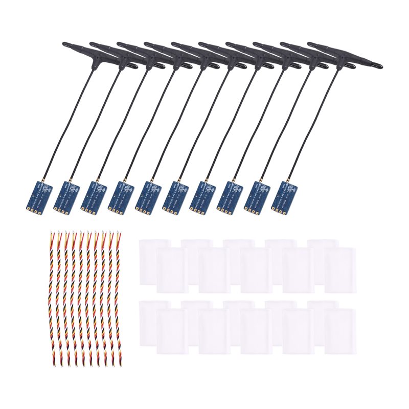Antenna 2.4Ghz - Récepteur ELRS 2,4 GHz, lot de