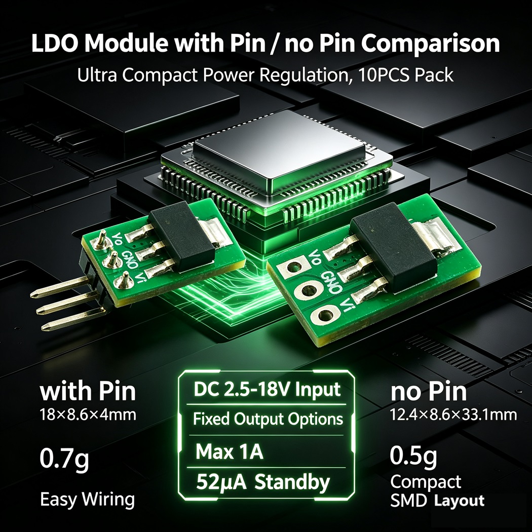 Esp32 Step Down Buck - 10 pièces, module régulateur LDO abaisseur