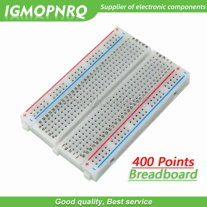 Breadboard 400 Point - Platine de prototypage PCB sans soudure,