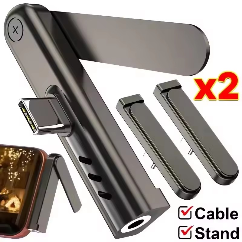 2/1PCS Adaptateur pliable avec - Usb C Cable avis et prix