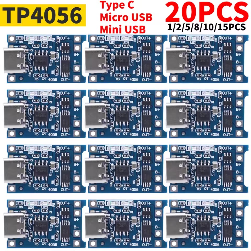1-20 pièces type-c/Micro/Mini  - Tp4056 Module avis et prix