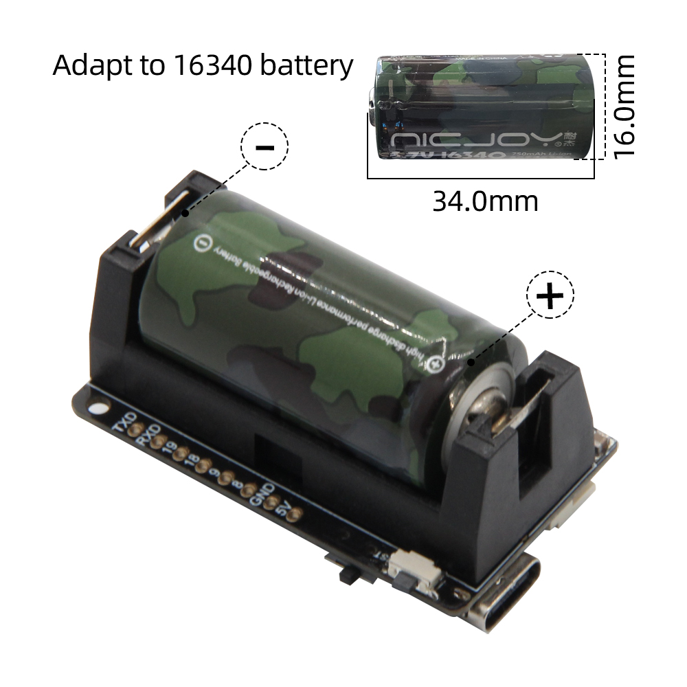 LILYGO® TTGO T-OI Plus ESP32-C - Esp32 Battery Holder Lipo avis et prix