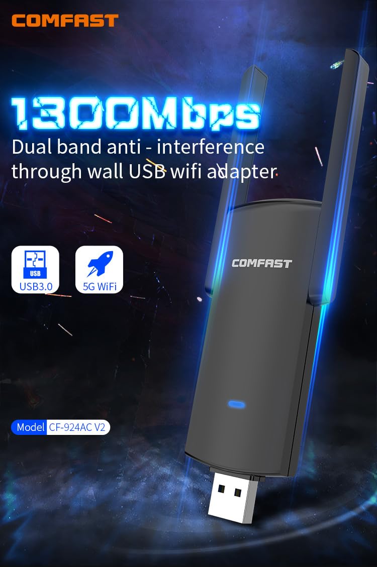 Adaptateur WiFi double bande C - Antenna 2.4Ghz avis et prix