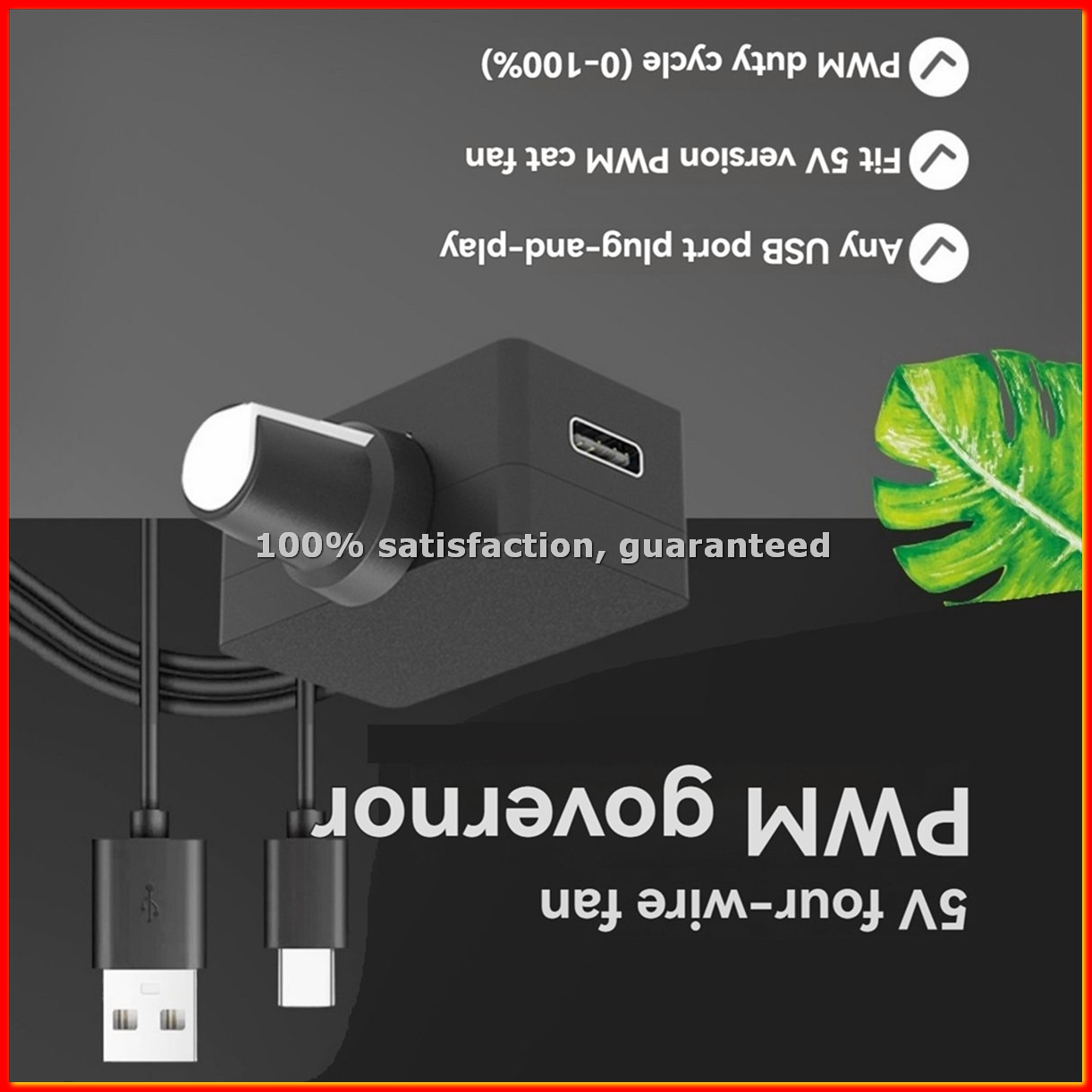 Contrôleur de vitesse PWM 5V 4 - Usb C Cable avis et prix